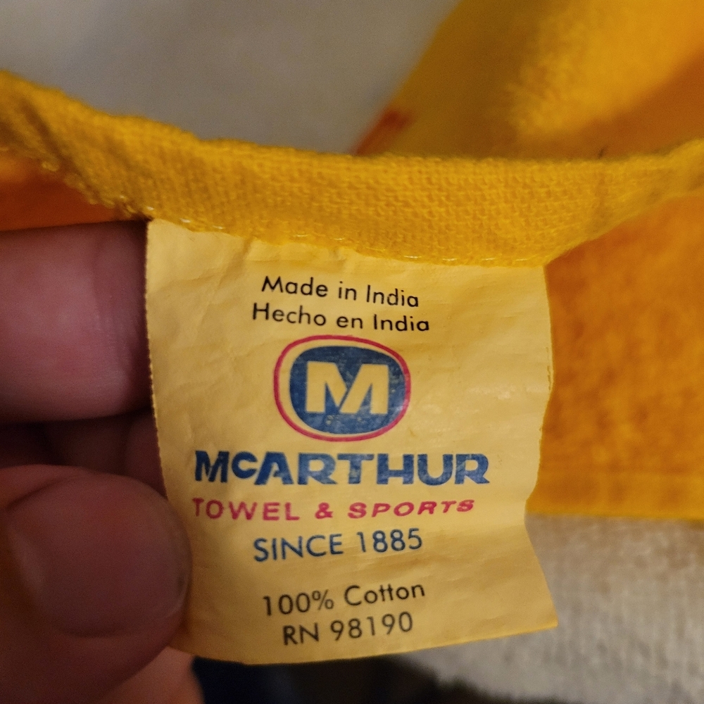 Pittsburgh Steelers Myron Cope's Official Terrible Towel Super Bowl XLV Edition - Picture 4 of 4